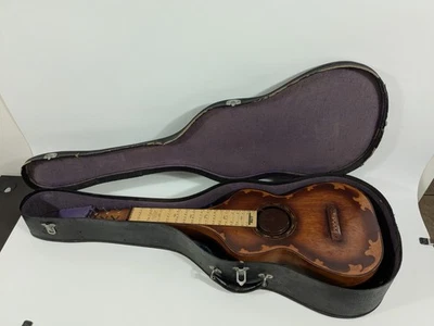 1920s Radio Tone Hawaiian Teachers Hollywood Lap Steel Guitar + Case + Ephemera - Image 1 of 4