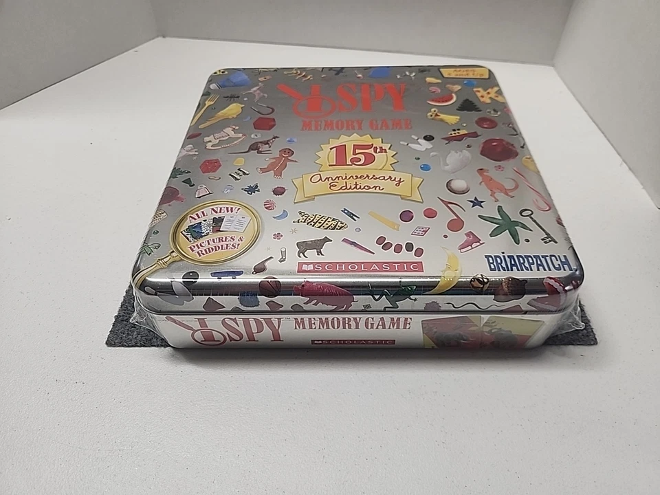 I SPY Memory Game 15th Anniversary Edition SHOLASTIC BRIARPATCH NEW SEALED! - Image 1 of 2