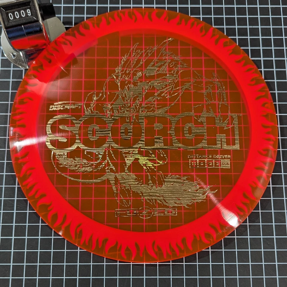 Discraft FuZeD Z Scorch with Flame Distance Driver (Pick Your Disc) Bomber Discs - Image 1 of 1