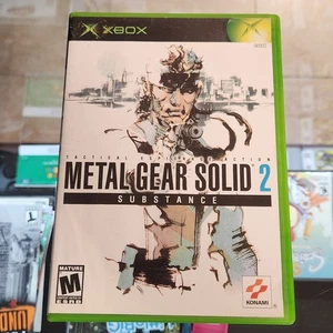 Metal Gear Solid 2: Substance (Xbox, 2002) CIB, Very Good - Picture 1 of 1