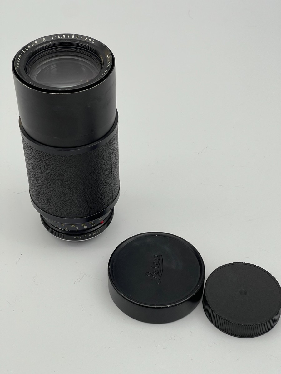 Leica VARIO-ELMAR-R f/4.5 Camera Lenses 80-200mm Focal for