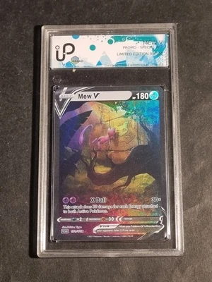 POKEMON - MEW V - GRAAD - NO PSA BGS - LIMITED EDITION - 98 OF 100 - CUSTOM - Immagine 1 di 3