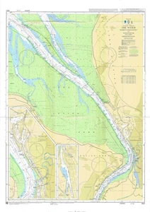 Admiralty 3621 The Weser Robbennordsteert Nordenham Bremerhaven Map Chart Paper - Picture 1 of 6