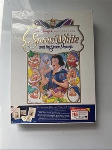 Walt Disney's Masterpiece SNOW WHITE Exclusive Deluxe Video Edition VHS Set New - Imagen 1 de 4