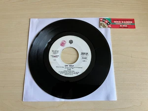 A-HA / Nick Kamen _ Cry Wolf _ Vinile 45giri 7" JukeBox + Sticker _ 1986 Italy - Foto 1 di 3