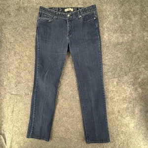 Levi's 525 Perfect Waist Jeans Damen 16 Dark Wash Straight Leg Stretch Denim - Bild 1 von 15