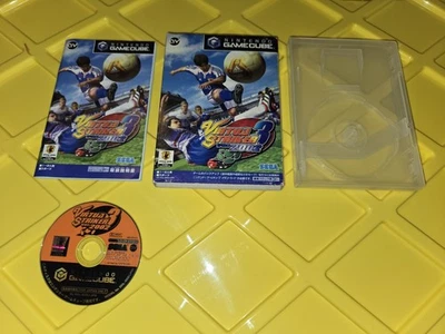 Virtua Striker 3 2002 For Nintendo GameCube CIB Japanese Version USA SELLER  - Image 1 of 4