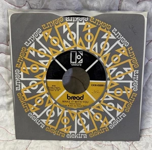 Brot, Elektra,"Make It With You",US,7"45, hellbraune Etiketten,1969 Pop Rock Hit, neuwertig - Bild 1 von 4