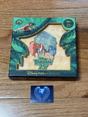 Nuevo Prendedor Jumbo 2024 Parques Disney Tarzán D23 Día EXCLUSIVO LE 750 *En mano* Foto 1 de 2