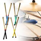 2x Bamboo Drumsticks 15.94 inch Length Quiet Dowel Drum Sticks Create Light