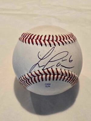 Béisbol autografiado por Lorenzo Cain Foto 1 de 2