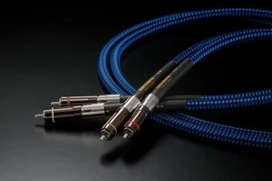 Paire de câbles audio ZONOTONE SHUPREME AC-LX RCA 1,0 m / Expédié du Japon - Photo 1/1