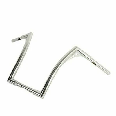 12" Rise Handlebar Chrome Front Fit For Yamaha V-Star 950/1300 Foto 1 de 4