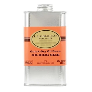 L.A. GOLD LEAF - Quick-Dry Gilding Size/ Oil Base -Bulk Sale ! - Picture 1 of 6