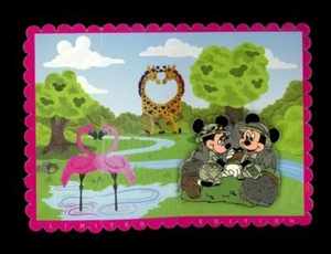 WDW Love is Magical Postcard Love is Wild LE 400 Disney Pin 81108 - Picture 1 of 1