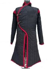Medieval Black Gambeson Padded Armor Sca