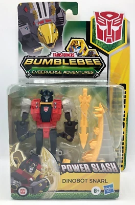 Transformers Bumblebee BCA Actionfigur POWER SLASH DINOBOT SNARL Warrior Klasse - Bild 1 von 4