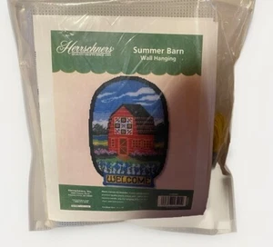 Herrschners Summer Barn Wall Hanging Plastic Canvas Cross Stitch Kit 12” X 18” - Picture 1 of 2