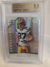 2012 Limited - Spotlight Platinum #2 Jordy Nelson /1 BGS 9.5 GEM MINT POP 1