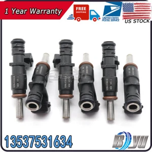 6 inyectores de combustible para 06-12 BMW 128i 328i X3 X5 Z4 525i 2.0/2.5/3.0L 7531634 - Imagen 1 de 9