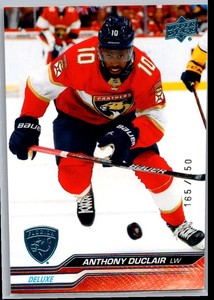 ANTHONY DUCLAIR DELUXE /250 #76 FLORIDA PANTHERS 2023-24 UPPER DECK S1