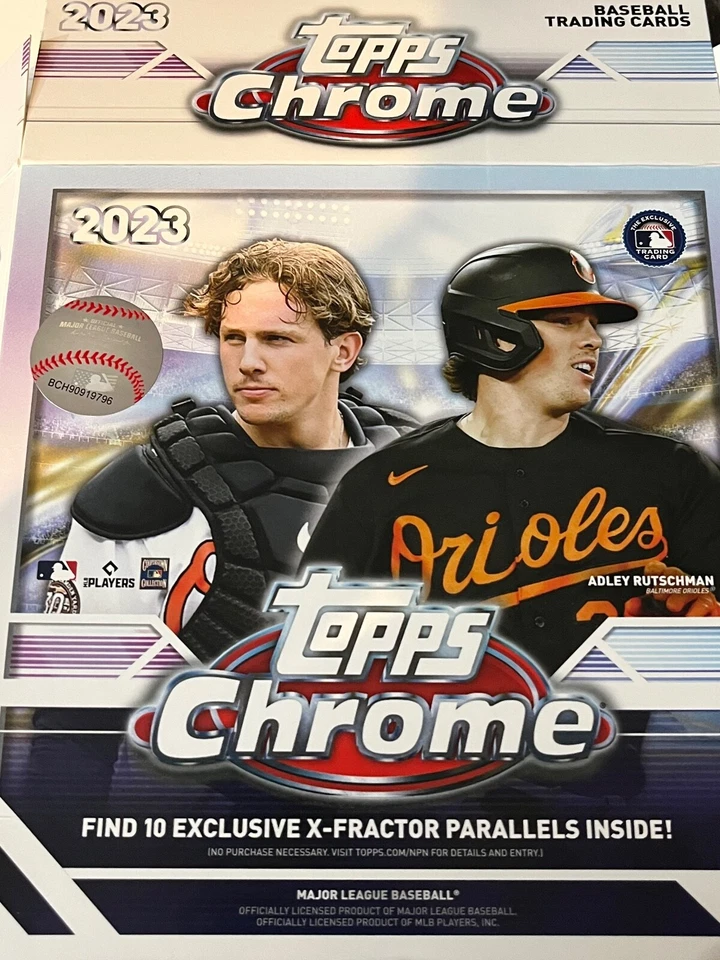 Base de beisebol 2023 Topps Chrome #1-220: escolha seu cartão e complete seu conjunto - Imagem 1 de 1