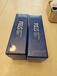 2 Caja Oficial PCGS AZUL 20 Graduada Certificada Moneda Losa Plástico Calidad Almacenamiento - Imagen 1 de 3