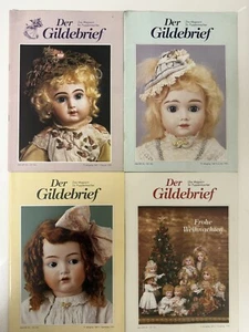Der Gildebrief Das Magazin für Puppenmacher 9. Jahrgang 1992 - 4 Hefte - Bild 1 von 4