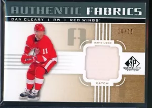 2011-12 SP Game Used Authentic Fabrics Patches #AFDC Dan Cleary 10/35 - Bild 1 von 2