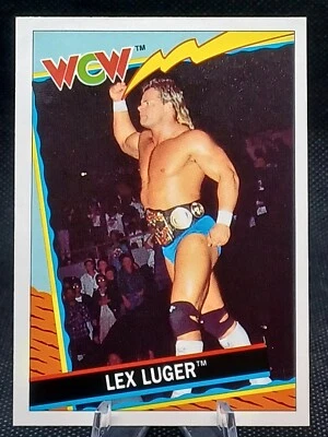 1992 Topps World Championship Wrestling WCW Lex Luger #40 - Image 1 of 2