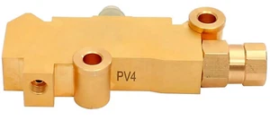 PV4 172-1361 Brass Combination Proportioning Valve Disk Brake Ford Chevy Mopar - Picture 1 of 5