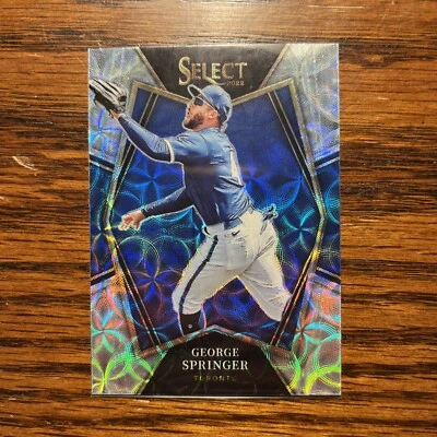2022 Panini Select - Premier Level Scope Prizm #164 George Springer - Image 1 of 2