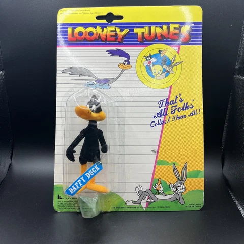Daffy Duck Looney Tunes Figure Lucky Bell Flocked Cover