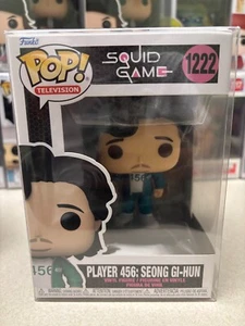 Funko Pop! Squid Game - Player 456 SEONG GI-HUN #1222 INCL PROTECTOR - Picture 1 of 4