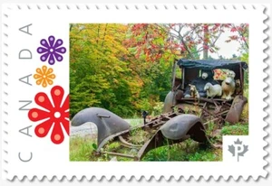 Francobollo personalizzato RUSTY CAB strada di campagna MNH Canada 2018 [p18-05sn4] - Foto 1 di 1