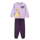 Children’S Tracksuit Princesses Disney Lilac (Size: 4 Years) NUOVO