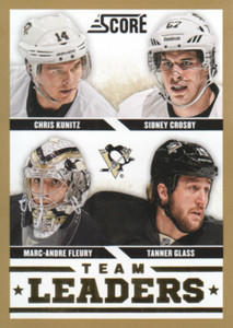 2013-14 Score Hockey Gold #573 Team Leaders