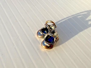 James Avery Lil Girl Baby Shoes Mary Janes Sterling Silver Charm 3.63g Orig Box - Picture 1 of 6
