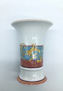 Stunning Villeroy & Boch Vivaldi Porcelain Trumpet Vase- Rare Pattern - Picture 1 of 5
