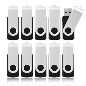 KOOTION Lot Cle USB 8Go Pas Cher Clé USB 2.0 en Lot de 10 Stockage Externe Mé... - Photo 1/9
