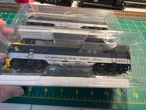 HO Athearn Genesis #G22615 A/B FP7A y F7B Chesapeake y Ohio C&O DCC con sonido OB - Imagen 1 de 18