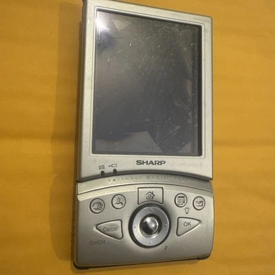 Sharp Zaurus SL-5500 Handheld PDA Vintage Linux - Damaged LCD -For Spares/Repair - Image 1 of 4