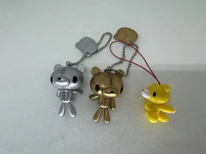 Chax GP 2x Mecha Gloomy Bear Mini Figur Swing Schlüsselanhänger & Clip Posten - Bild 1 von 6