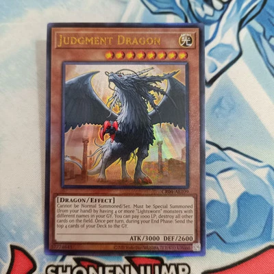 Yugioh Asian English Judgment Dragon CR04-AE109 Ultimate Rare - Image 1 of 2