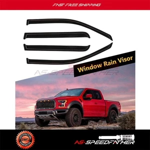 Deflector de ventana Somke protector de lluvia solar para Ford F150 2004-2008 doble cabina - Imagen 1 de 7