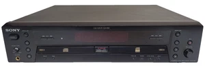 Sony RCD-W3 Twin Deck Compact Disc CD Recorder Deck Black For Spares & Repairs - Picture 1 of 8