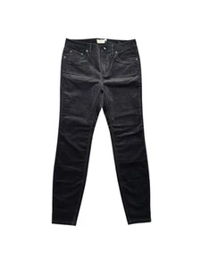 Vineyard Vines Womens Pants Size 6 Skinny Black Corduroy  Stretch - Picture 1 of 6