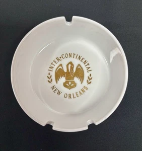 Vintage Bauscher Weiden Intercontinental "New Orleans" Aschenbecher - Weiß & Gold - Bild 1 von 6