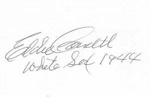 SIGNED 3x5 INDEX CARD OF JERRY CASALE (DECEASED 2019)! GREAT AUTOGRAPH! - Picture 1 of 1