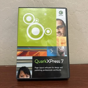 Quark XPress 7 Installation Software Mac Windows W/ Serial Sealed Manual - Picture 1 of 7